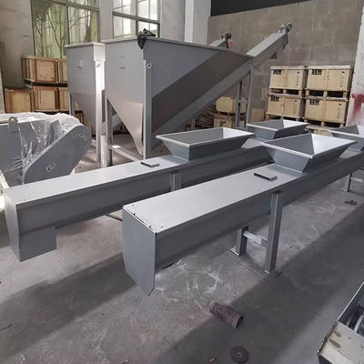 Shaftless solides solubles en U cimentent le convoyeur de vis pour la chaux de charbon pulvérisé d'alimentation des animaux