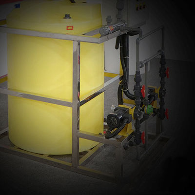 Floculant de dosage automatique intégré d'inhibiteur d'échelle de traitement de l'eau d'équipement