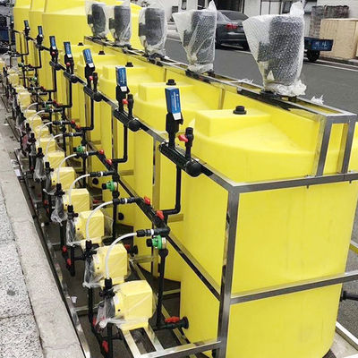 Floculant de dosage automatique intégré d'inhibiteur d'échelle de traitement de l'eau d'équipement