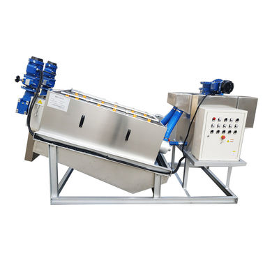 Machine de asséchage de boue de volute pour la presse à vis de volute d'acier inoxydable d'urine d'excrément