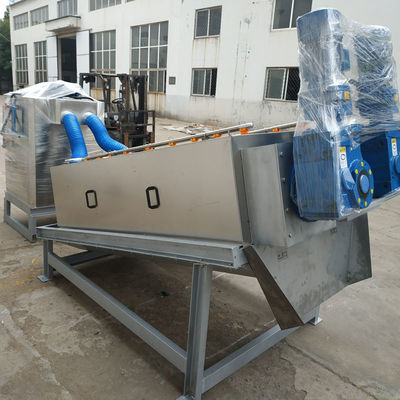 Machine de asséchage de boue de volute pour la presse à vis de volute d'acier inoxydable d'urine d'excrément