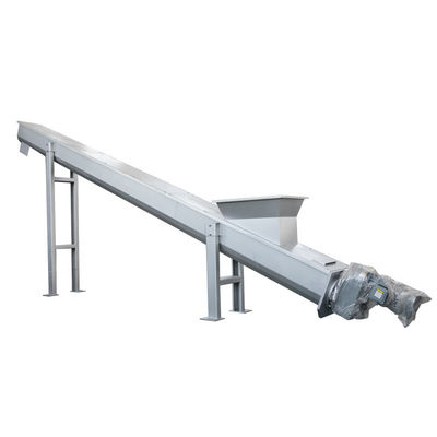 Convoyeur de vis d'acier inoxydable Shaftless pour le convoyeur en spirale de grain de poudre