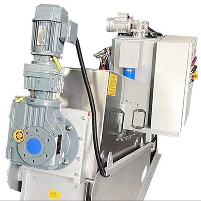 Système en spirale complètement automatique 2.23kw 380Volt de déshydrateur de boue d'acier inoxydable