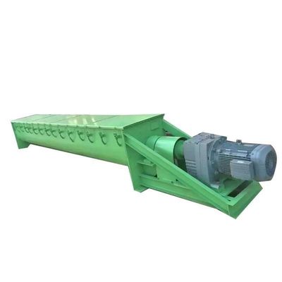 Type machine SS316L 1-10t/h d'U de convoyeur de vis de foreuse de poudre de boue de Shaftless