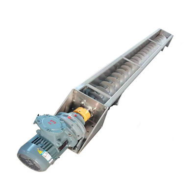304 longueur en U de la machine 1~20m de convoyeur de vis d'acier inoxydable Shaftless