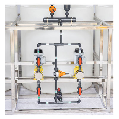 Mélange de dissolution de dosage complètement automatique de la machine 4500L/H intégré