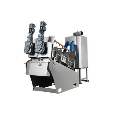 machine de asséchage de boue de presse à la vis 90-150kg/H pour l'usine de impression et de teinture