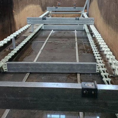 Le PLC commandent le grattoir non métallique 1-18m de scories de plat à chaînes de système de grattoir de boue