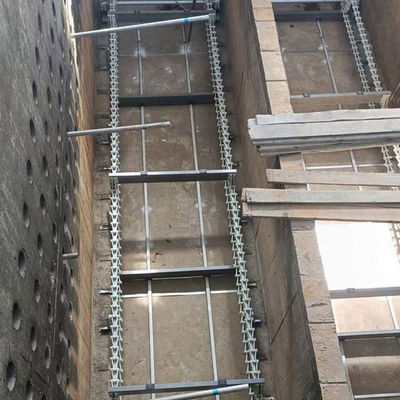 Le PLC commandent le grattoir non métallique 1-18m de scories de plat à chaînes de système de grattoir de boue