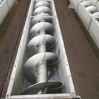 Rendement élevé matériel granulaire de convoyeur de vis de poudre de spirale de foreuse d'acier inoxydable