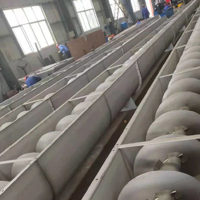 Rendement élevé matériel granulaire de convoyeur de vis de poudre de spirale de foreuse d'acier inoxydable