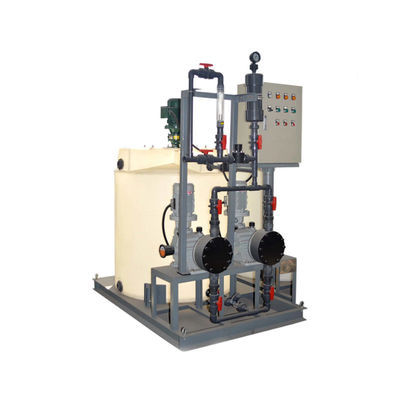 Coagulant économiseur d'énergie du PE 2000L/H dosant le système pour le stabilisateur de circulation de l'eau de refroidissement