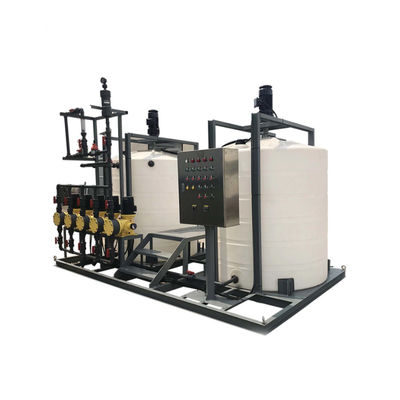 Coagulant économiseur d'énergie du PE 2000L/H dosant le système pour le stabilisateur de circulation de l'eau de refroidissement