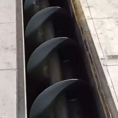 convoyeur à bande de vis de Shaftless de foreuse de boue de 5t/H SS316 pour le traitement des eaux usées de teinture