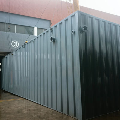l'équipement de traitement des eaux usées d'intégration de système de 500m3/D 304SS Mbr a adapté aux besoins du client