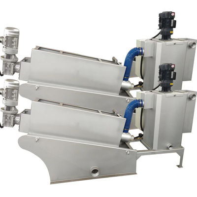 Équipement de asséchage de traitement des eaux résiduaires de la machine 20m3/H de boue de presse à vis de 304SS 316SS