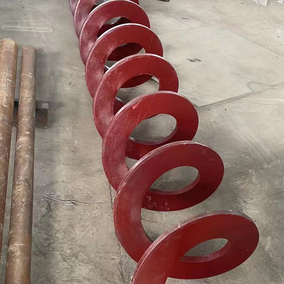 le convoyeur de vis de Shaftless de l'acier au carbone 50m3/H a automatisé le convoyeur en spirale d'acier inoxydable