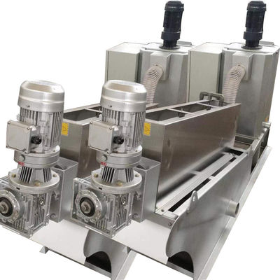 Machine de asséchage de boue de volute de nettoyage d'individu de personnalisation pour les eaux usées municipales