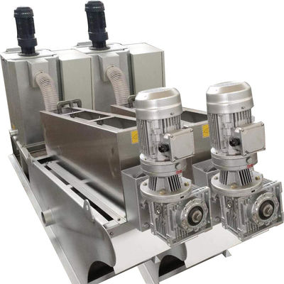 Machine de déshydratation des boues à vis pour le traitement des eaux usées des usines de volaille