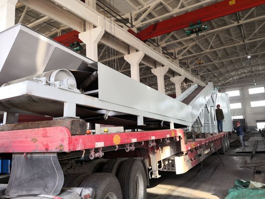 acier inoxydable de décapant de convoyeur à bande de la vis 22.0Kw de 650mm