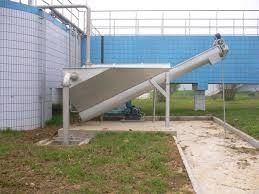 Machine de presse à vis d'eaux d'égout, petite presse à la vis 1.2m3/h de asséchage