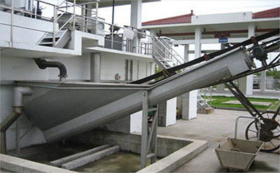 350mm Grit Separator Wastewater, 0.55Kw cyclone Grit Separator
