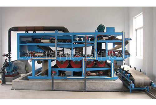 Épaississant de boue de gravité d'acier inoxydable, épaississant de ceinture de gravité de 1000mm