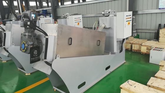 Acier inoxydable de asséchage de machine de boue de vis de l'industrie alimentaire
