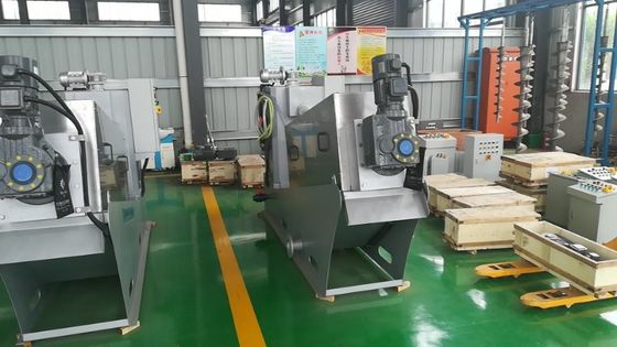 Acier inoxydable de asséchage de machine de boue de vis de l'industrie alimentaire
