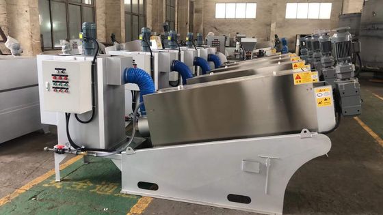 machine de asséchage de boue de la vis 45m3/h, machine de asséchage de presse à vis d'acier au carbone