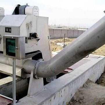 Machine de presse à vis d'eaux d'égout, petite presse à la vis 1.2m3/h de asséchage