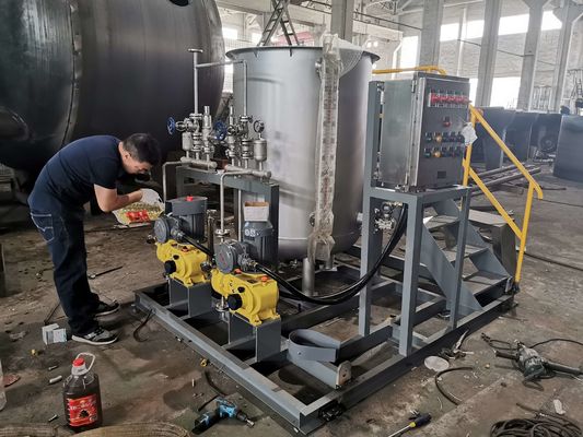 Acier au carbone de dosage automatique municipal de la machine 4000L/h