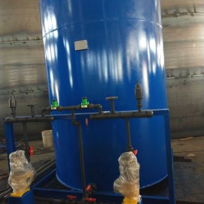 traitement de l'eau municipal de dosage de système du polymère 1500L/h