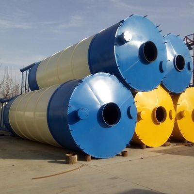 Traitement de boue de mine de silo de stockage de chaux d'acier inoxydable