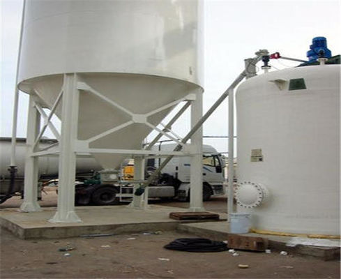 Cuve de stockage en vrac de traitement de gaz résiduel de déchet chimique de silo de stockage de chaux d'acier au carbone