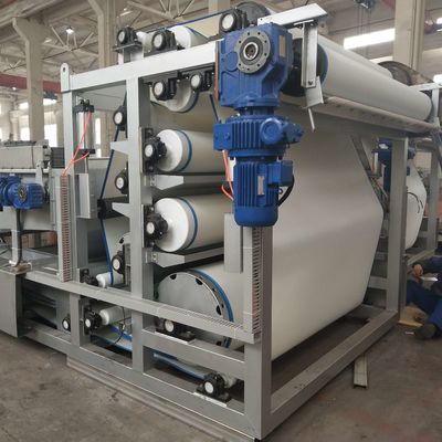 Correction automatique de asséchage de machine à vis de boue municipale de presse