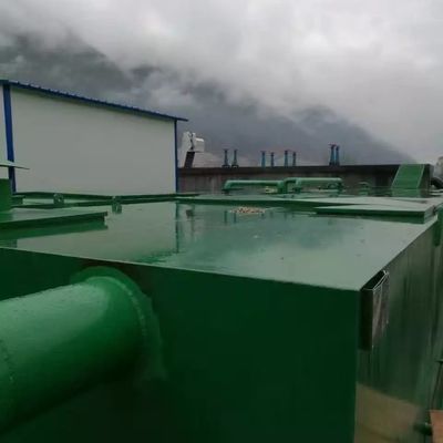 Équipement de traitement des eaux usées de bioréacteur de membrane pour les secteurs résidentiels