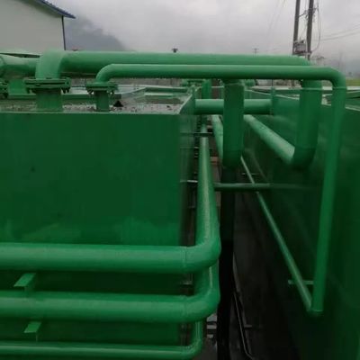 Équipement de traitement des eaux usées de bioréacteur de membrane pour les secteurs résidentiels
