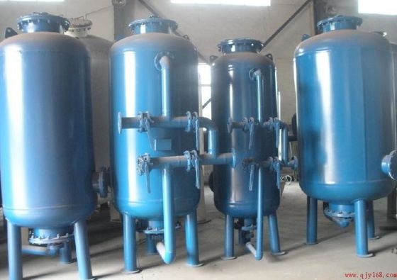 Réservoir chimique de traitement des eaux résiduaires, équipement bleu de traitement des eaux résiduaires