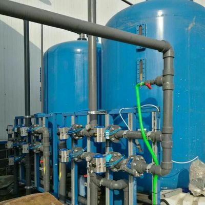 Matériel de revêtement en caoutchouc de l'acier au carbone Q235 d'équipement de filtration d'eaux usées
