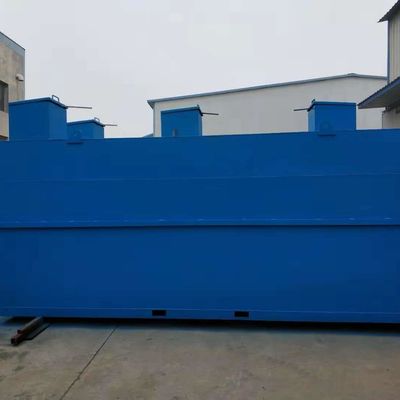 équipement du traitement des eaux usées 10m3/h avec la technologie biologique de réacteur de membrane