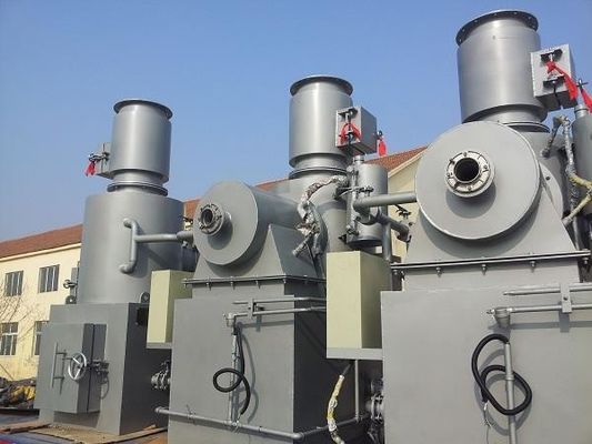 40Kw incinérateur de rebut médical, incinérateur inoffensif de déchets industriels de traitement