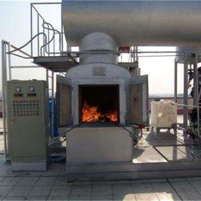 contrôle de température réglable de machine de rebut de l'incinérateur 5Kw