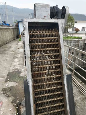 Écran de barre mécanique d'eaux usées, écran de barre SS304 brut
