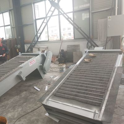 Écran de barre mécanique d'eaux usées, écran de barre SS304 brut