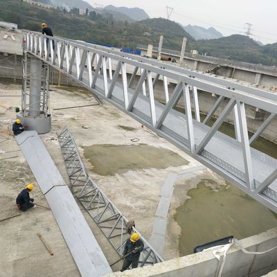 Demi système de grattoir de boue de pont avec les réservoirs de sédimentation secondaires
