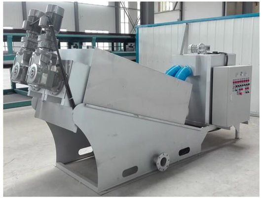 Équipement de asséchage empilé 200mm bis-moteur de boue de vis